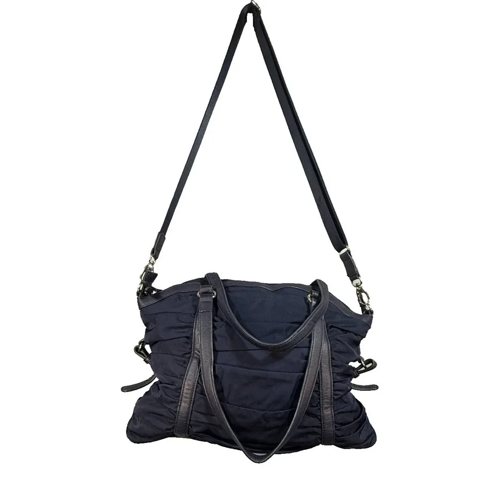 Pottery Barn Kids Navy Diaper‎ Bag Tote Baby Travel Bag Multi Pocket Shoulder